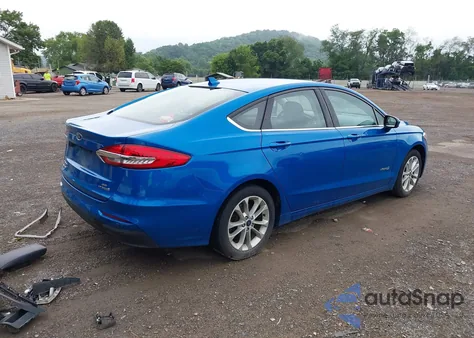 2019 Ford Fusion Hybrid Se из США, поврежденный, VIN 3FA6P0LU1KR129653